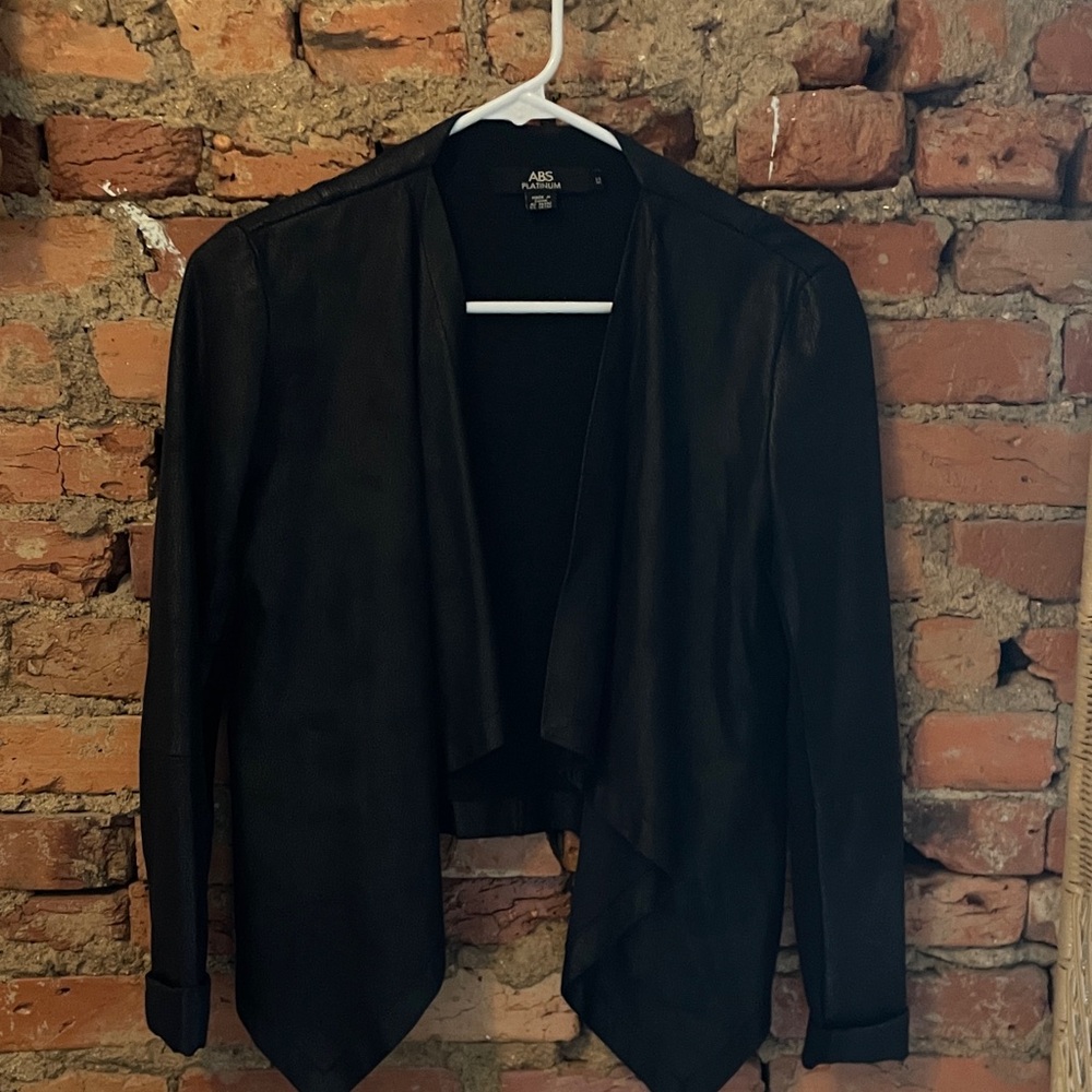 Abs Platinum Black Women's Blazer